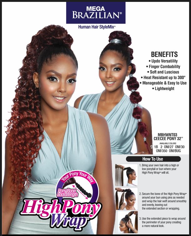 Cee Cee Pony | Extra Long Wrap Ponytail