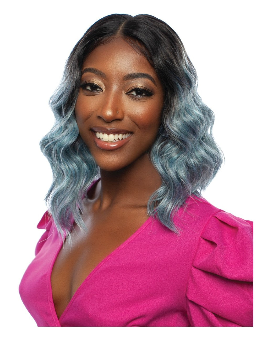 Loose Wavy Bob T-Lace Front