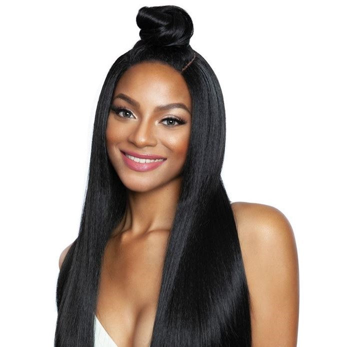 Versatile Top Knot 26" Straight Wig