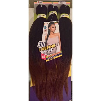 BRAIDING HAIR *3Pack* PRE-STRETCHED
