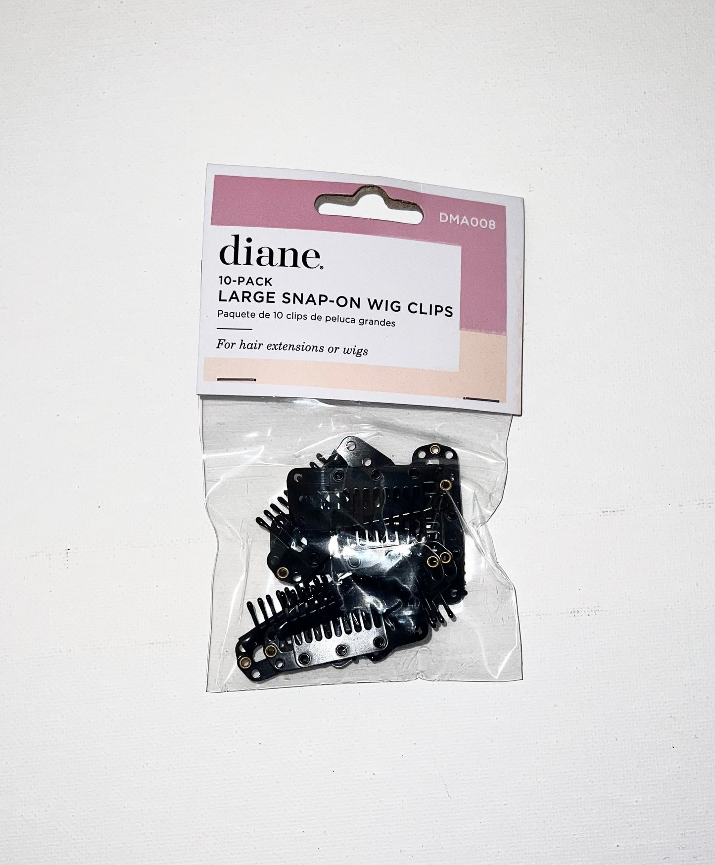 Large Snap-On Wig Clips