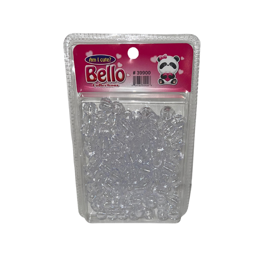 Large Round Clear Beads