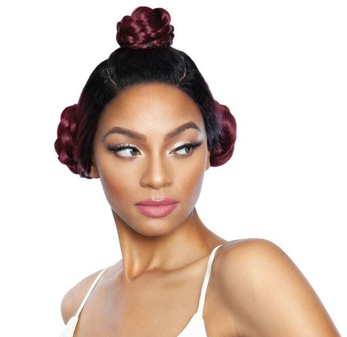 Versatile Top Knot 26" Straight Wig
