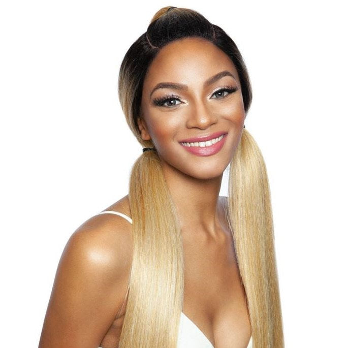 Versatile Top Knot 26" Straight Wig