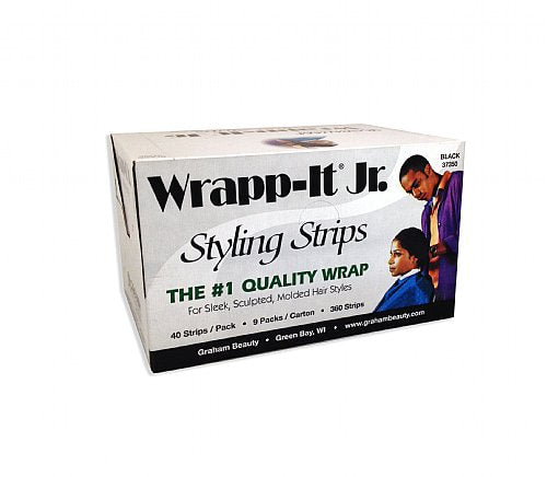 Box of Wrapp It Jr Black Styling Strip