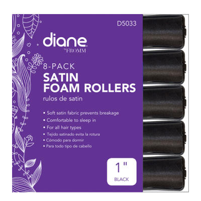 Satin Foam Rollers